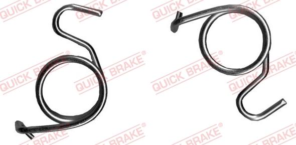 QUICK BRAKE 113-0512 - Remkomplekts, Stāvbremzes vārpsta (Bremžu suports) onlydrive.pro