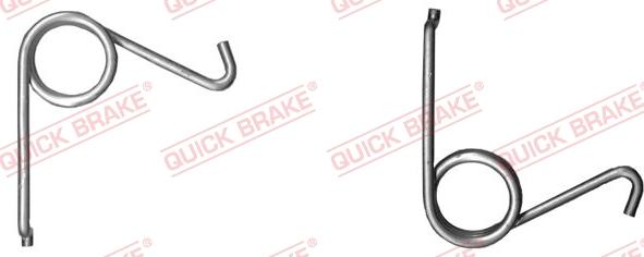 QUICK BRAKE 113-0522 - Repair Kit, parking brake handle (brake caliper) onlydrive.pro