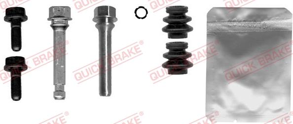 QUICK BRAKE 113-0001X - Kreipiančiųjų movų rinkinys, stabdžių apkaba onlydrive.pro