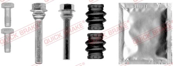 QUICK BRAKE 113-0008X - Virzītājčaulu komplekts, Bremžu suports onlydrive.pro