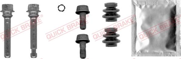 QUICK BRAKE 113-0010X - Virzītājčaulu komplekts, Bremžu suports onlydrive.pro