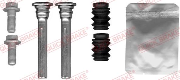 QUICK BRAKE 113-1496X - Virzītājčaulu komplekts, Bremžu suports onlydrive.pro