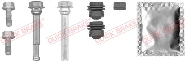 QUICK BRAKE 113-1458X - Virzītājčaulu komplekts, Bremžu suports onlydrive.pro