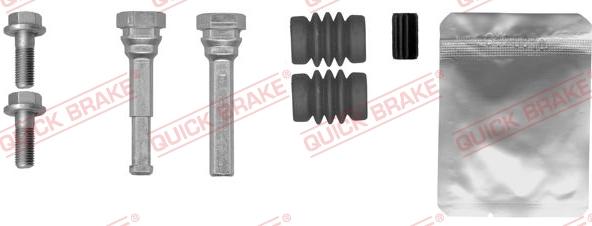 QUICK BRAKE 113-1452X - Virzītājčaulu komplekts, Bremžu suports onlydrive.pro