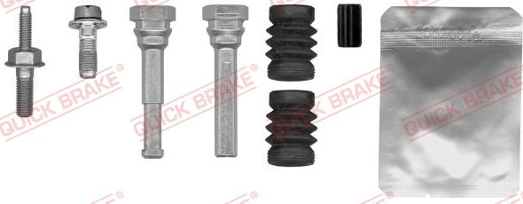 QUICK BRAKE 113-1483X - Virzītājčaulu komplekts, Bremžu suports onlydrive.pro