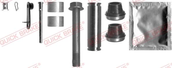 QUICK BRAKE 113-1430X - Комплект направляющей гильзы, тормозной поршень onlydrive.pro