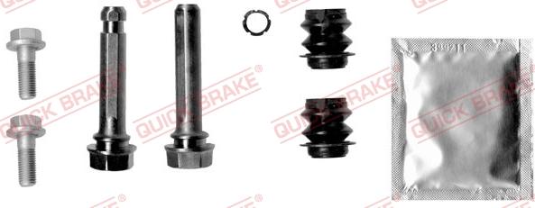 QUICK BRAKE 113-1341X - Virzītājčaulu komplekts, Bremžu suports onlydrive.pro