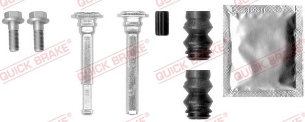 QUICK BRAKE 113-1355X - Kreipiančiųjų movų rinkinys, stabdžių apkaba onlydrive.pro