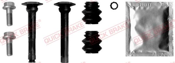 QUICK BRAKE 113-1357X - Kreipiančiųjų movų rinkinys, stabdžių apkaba onlydrive.pro