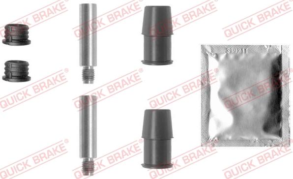 QUICK BRAKE 113-1306X - Kreipiančiųjų movų rinkinys, stabdžių apkaba onlydrive.pro