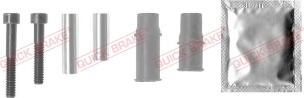 QUICK BRAKE 113-1313X - Kreipiančiųjų movų rinkinys, stabdžių apkaba onlydrive.pro