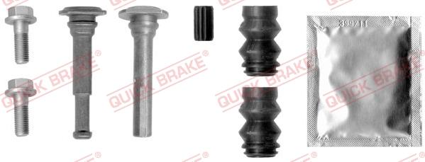 QUICK BRAKE 113-1384X - Virzītājčaulu komplekts, Bremžu suports onlydrive.pro