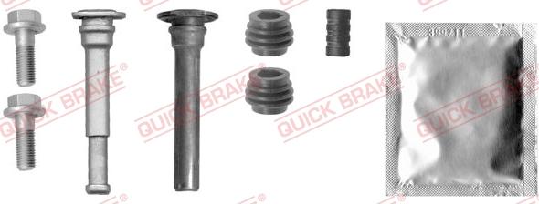 QUICK BRAKE 113-1376X - Virzītājčaulu komplekts, Bremžu suports onlydrive.pro