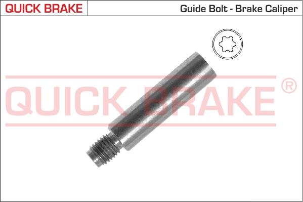 QUICK BRAKE 11201 - Направляющий болт, корпус скобы тормоза onlydrive.pro