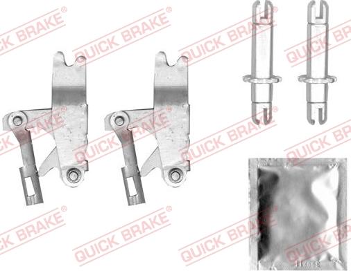 QUICK BRAKE 12053009 - Remonto komplektas, skėtiklis onlydrive.pro