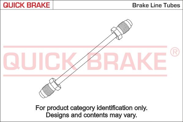 QUICK BRAKE CU-1000A-A - Brake Lines onlydrive.pro