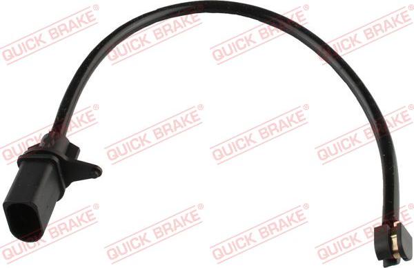 QUICK BRAKE WS 0458 A - Сигнализатор, износ тормозных колодок onlydrive.pro