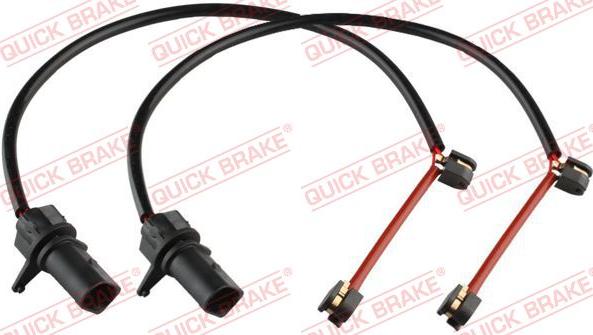 QUICK BRAKE WS 0460 A - Įspėjimo kontaktas, stabdžių trinkelių susidėvėjimas onlydrive.pro