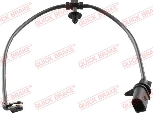 QUICK BRAKE WS 0404 A - Įspėjimo kontaktas, stabdžių trinkelių susidėvėjimas onlydrive.pro