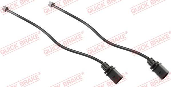 QUICK BRAKE WS 0400 A - Warning Contact, brake pad wear onlydrive.pro