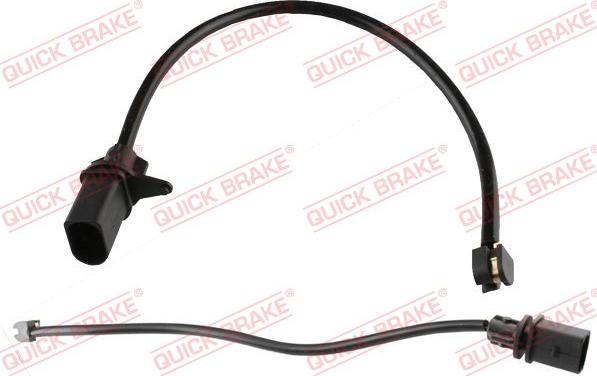 QUICK BRAKE WS 0486 A - Сигнализатор, износ тормозных колодок onlydrive.pro