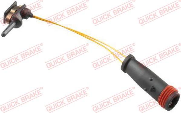 QUICK BRAKE WS 0162 A - Įspėjimo kontaktas, stabdžių trinkelių susidėvėjimas onlydrive.pro