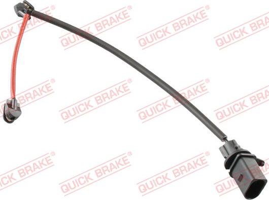 QUICK BRAKE WS 0357 A - Indikators, Bremžu uzliku nodilums onlydrive.pro