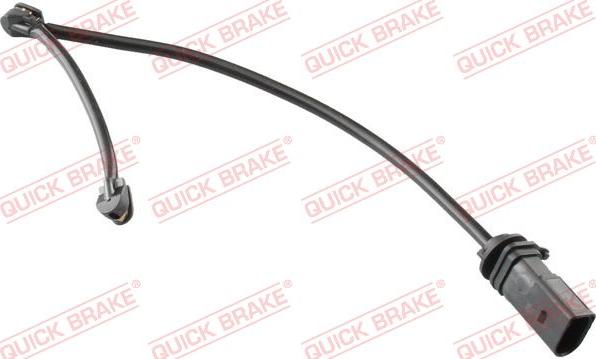 QUICK BRAKE WS 0384 A - Įspėjimo kontaktas, stabdžių trinkelių susidėvėjimas onlydrive.pro