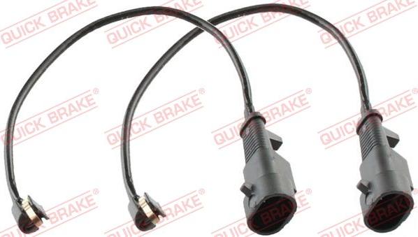 QUICK BRAKE WS 0323 A - Сигнализатор, износ тормозных колодок onlydrive.pro