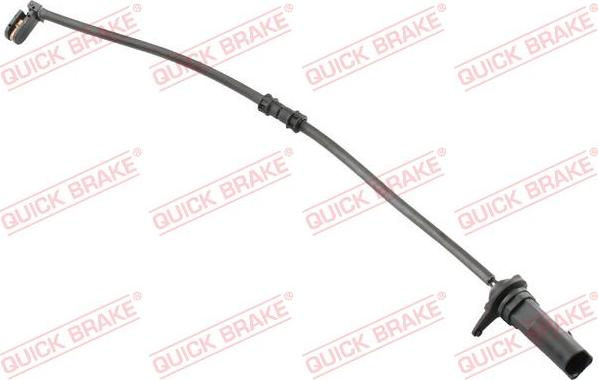 QUICK BRAKE WS 0375 A - Įspėjimo kontaktas, stabdžių trinkelių susidėvėjimas onlydrive.pro