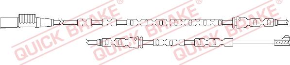 QUICK BRAKE WS 0294 A - Warning Contact, brake pad wear onlydrive.pro