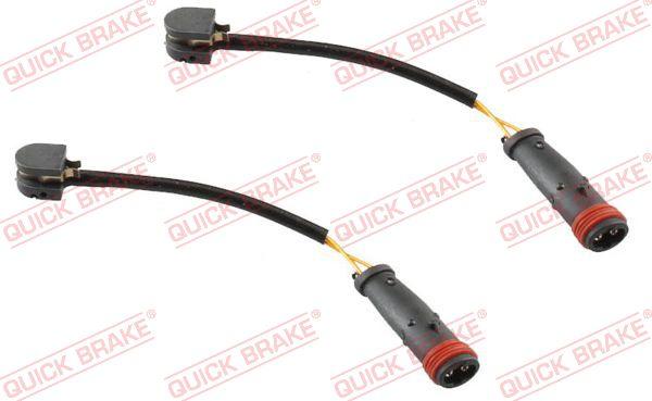 QUICK BRAKE WS 0242 A - Сигнализатор, износ тормозных колодок onlydrive.pro