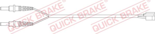 QUICK BRAKE WS 0279 A - Warning Contact, brake pad wear onlydrive.pro
