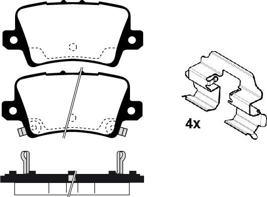 JPN 20H4009-JPN - Brake Pad Set, disc brake onlydrive.pro