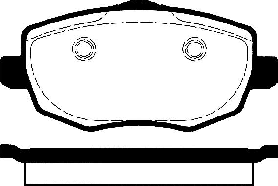 FIAT 71752991 - Brake Pad Set, disc brake onlydrive.pro