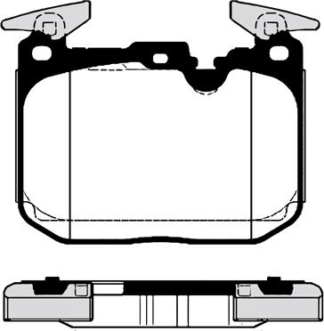 BMW 2 464 195 - Brake Pad Set, disc brake onlydrive.pro