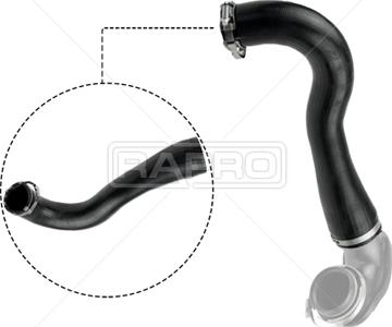 Rapro R18495 - Charger Intake Air Hose onlydrive.pro