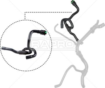 Rapro R18129/D - Radiator Hose onlydrive.pro