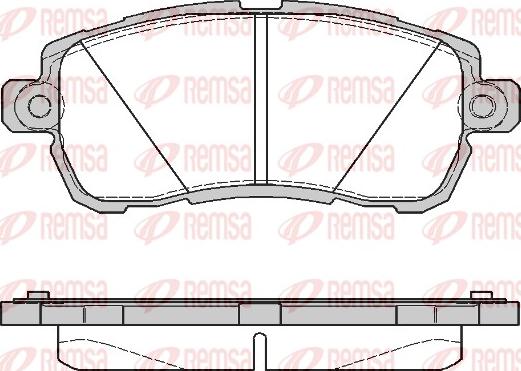 FORD 2 429 999 - Brake Pad Set, disc brake onlydrive.pro