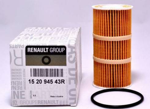 RENAULT 15 209 45 43R - Oil Filter onlydrive.pro