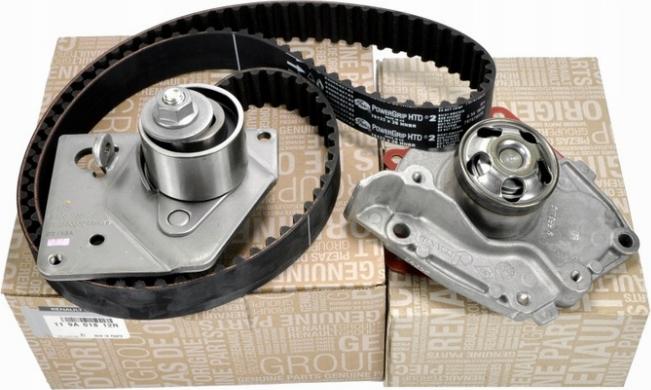 RENAULT 119A01812R - Water Pump & Timing Belt Set onlydrive.pro