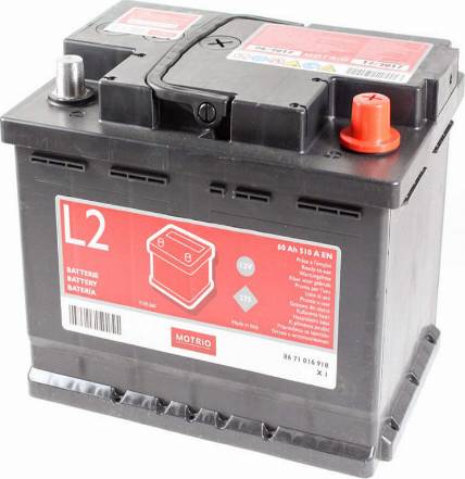 RENAULT 8671016918 - MOTRIO BATT.60AH onlydrive.pro