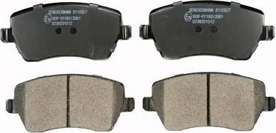 RENAULT 86 71 016 692 - Brake Pad Set, disc brake onlydrive.pro