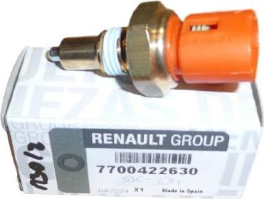 RENAULT 77 00 422 630 - Датчик, переключатель, фара заднего хода onlydrive.pro