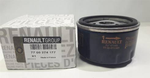 RENAULT 77 00 274 177 - Oil Filter onlydrive.pro