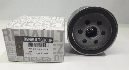 RENAULT 77 00 274 177 - Oil filter onlydrive.pro