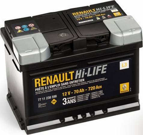 RENAULT 7711130089 - Battery onlydrive.pro