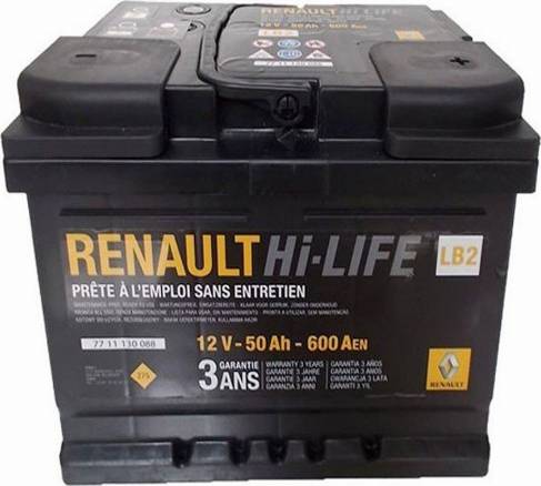RENAULT 7711130088 - Battery onlydrive.pro