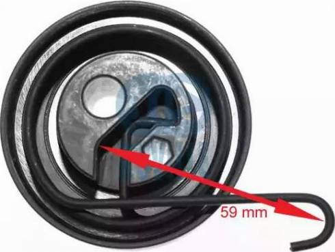 Ruville 55383 - Tensioner Pulley, timing belt onlydrive.pro