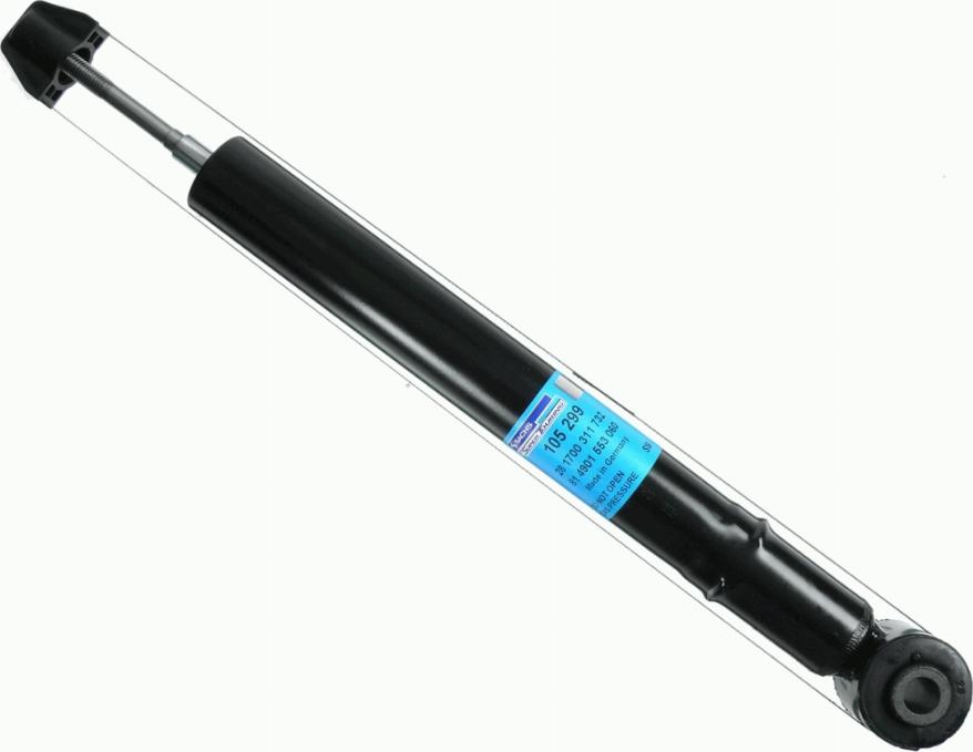 SACHS 105 299 - Shock Absorber onlydrive.pro